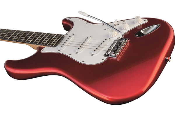 Eko Guitars - S-300 Chrome Red