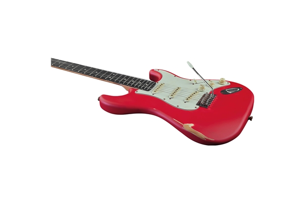 Eko Guitars - S-300 Relic Fiesta Red