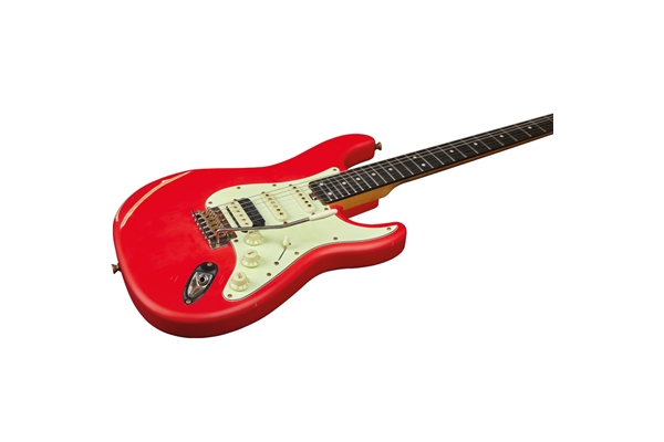 Eko Guitars - Aire Relic Fiesta Red 	