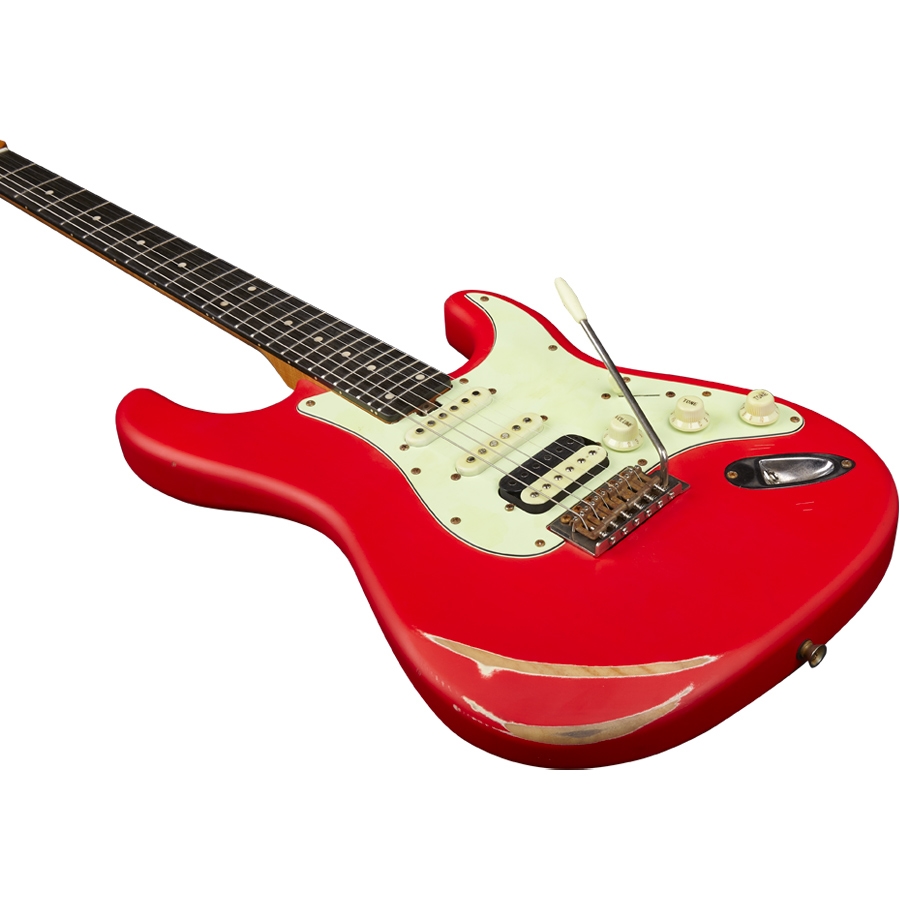 Eko Guitars - Aire Relic Fiesta Red - Electric Guitars