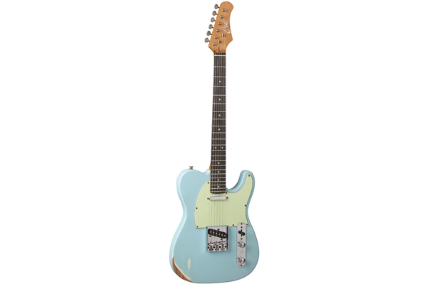Eko Guitars - VT-380 Relic Daphne Blue