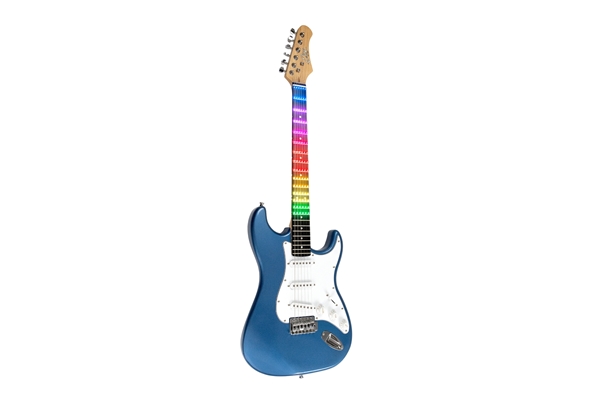 Eko Guitars S-300 Metallic Blue Visual Note