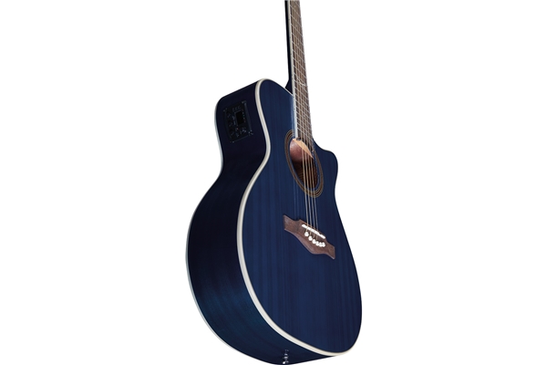 Eko Guitars - NXT A100ce See Through Blue