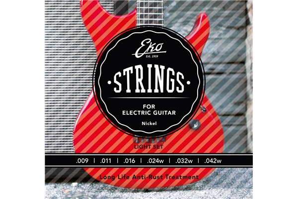 Eko Guitars - Corde Chitarra Elettrica 9-42 Extra Light Set/6