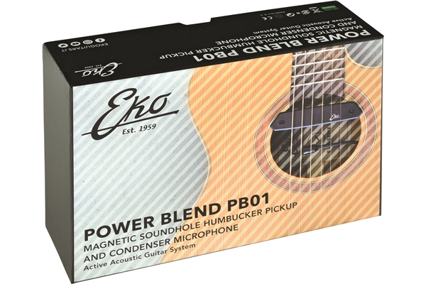 Eko Guitars - PB01 Power Blend Magnetic + Condenser