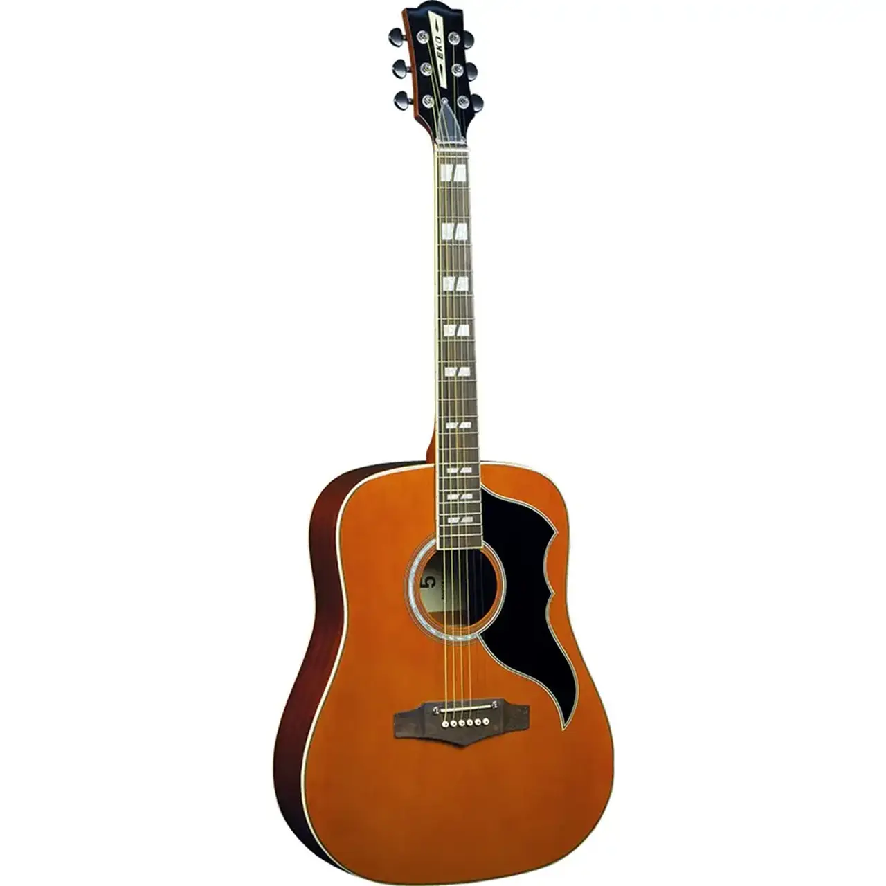 Eko Guitars Ranger VI VR Eq Natural Top Stained Acoustic Guitar