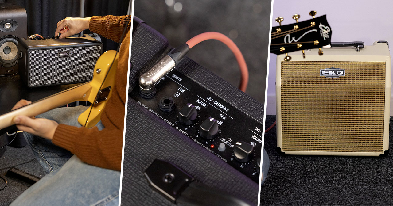 Discover all the details about brand new amplifiers by Eko Guitars